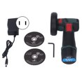 thumbnail image 2 of Cordless Angle Grinder, Time Saving Fast Removal Portable Rechargeable Angle Grinder Low Noise 100-240V  For Tile US Plug, 2 of 8