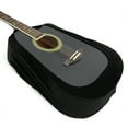 thumbnail image 1 of Garosa Stringed Instrument Parts Stringed Instrument Accessories Black Guitar Dust Cover Soft Portable Protective Sleeve For Acoustic, 1 of 8
