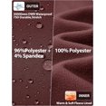 thumbnail image 4 of Softshell Jacket Women Pioneer Camp 30K Waterproof Fleece Lined, 4 of 6