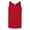 True Red, variant on Fruit Of The Loom Men Crewneck Tanks tank top and cami shirts