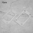 thumbnail image 5 of 10pcs T3 T34 T35 T38 GT35 GT35R Turbo Inlet Manifold Flange Stainless Steel Gasket, 5 of 5