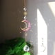 thumbnail image 2 of Crystal Windchime Dream Catchers Moon Flower Chandelier Home Decor (Púrpura) Ndcxsfigh Nuevos Originales, 2 of 8