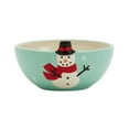 thumbnail image 3 of Tabletops Gallery 2-Piece Ceramic Small Bowls, Santa Claus & Snowman, 3 of 3