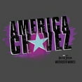 thumbnail image 2 of Junior's Marvel Doctor Strange in the Multiverse of Madness Spray Painted America  Racerback Tank Top Charcoal Small, 2 of 4