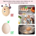 thumbnail image 4 of Bewildely Cepillo para huevos en forma de pollo, limpiador de huevos portátil, cepillo de silicona no tóxico utilizado para limpiar huevos Cocina y Comedor Color café, 4 of 6