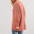 thumbnail image 5 of AherBiu Oversized Sweatshirts for Women Crewneck Long Sleeve Pullover Sportwear Fall Casual Loose Tops, 5 of 6