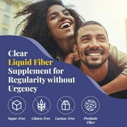 Medtrition HyFiber Daily Liquid Fiber for Regularity and Soft Stools, 12 Grams Soluble Fiber, 32 fl oz 4 pack