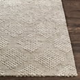 thumbnail image 6 of Mark&Day Wool Rugs, 2x8 Baarschot Modern Ivory Runner Area Rug, Cream Grey Carpet for Hallway, Kitchen, Bedroom or Living Room (2'6" x 8' Runner), 6 of 8