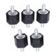 thumbnail image 1 of 5x Cubierta del motor de de , soportes de goma, antivibración 191201256, soportes aisladores, para Golf MK2, para MK3,, 1 of 9