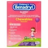 Children's Benadryl Chewable Tablets Grape