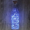 thumbnail image 4 of Solar Wine Bottle Cork Lights - 6 LED Color-Changing String Lights with Copper Wires, Waterproof Outdoor Garden & Party Decorative Lighting, Solar-Powered, 4 of 7