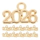 thumbnail image 1 of 100 dijes de aleación para hacer joyas, colgantes y llaveros, ideales para manualidades y electrónica artesanal. Incluyen un dije con el número del año., 1 of 8