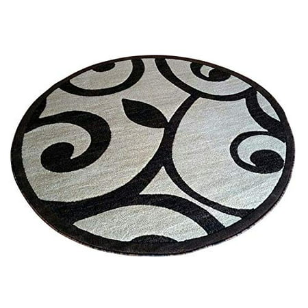 Carpet King Modern Round Contemporary, 3 Inch Round Rugs