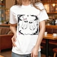 thumbnail image 5 of Valentine’s Day Matching Couple T-Shirts Women and Men's Aesthetic Graphic Tees Cute Retro, Funny & Minimalist Love Prints Romantic Gift for Boyfriend, Girlfriend & Anniversary, 5 of 10