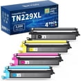 thumbnail image 1 of Cartucho de tóner Skydo TN229XL compatible con Brother, paquete de 4, 1 of 7