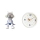 thumbnail image 1 of Figura de escritorio,Estante con estatua de astronauta para decoración de oficina y hogar,Reloj de pared,Reloj de pared decorativo,moderno y elegante.,Reloj de pared redondo silencioso y sin, 1 of 8