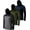 Set 6, variant on Real Essentials 3 Pack: Men's Dry Fit Wicking Long Sleeve Fishing Active Hoodie Pullover Sweatshirt (Big & Tall)