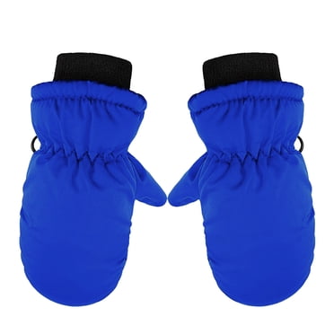 Kids Snow Gloves Kids Ski Snow Gloves Waterproof Winter Snow Gloves for Kids Warm Kids Snow Gloves for Boys and Girls