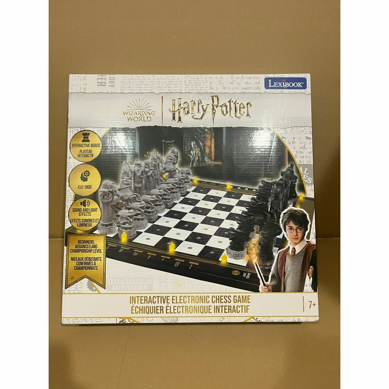 Jogo de Xadrez LEXIBOOK Harry Potter Eletrónico com Teclado Tátil e Luz  (Idade Mínima Recomendada: 3 anos)