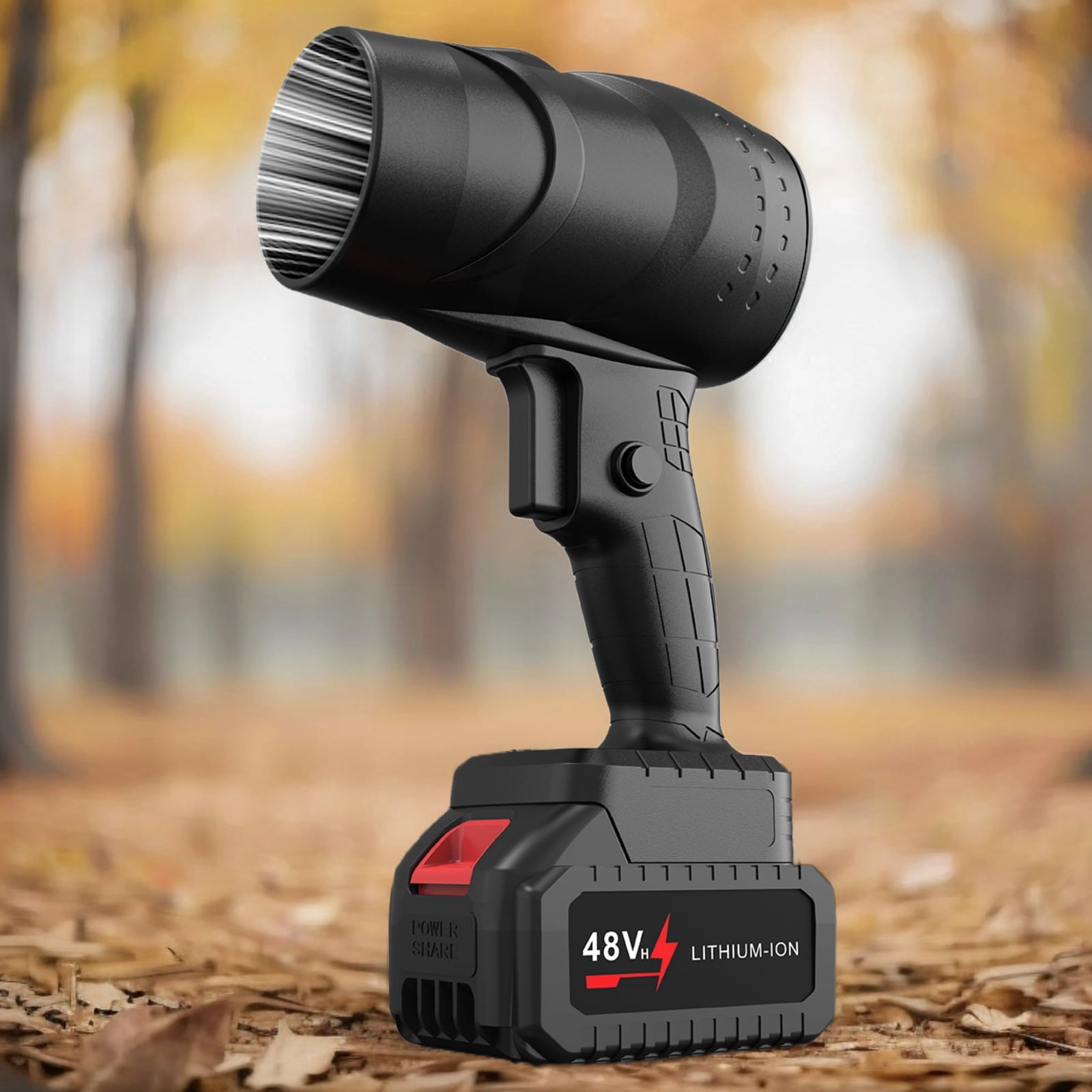 Portable Air Blower, Byseng 100000 RPM Electric Compressed Air Duster with Safe Buckle, 48VH Rechargeable Battery
