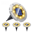 thumbnail image 4 of Luces solares Luces pastorales Luces solares para exteriores Luces para acampar en el jardín Luz cálida Luces solares enterradas para césped, 4 of 6