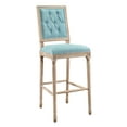 thumbnail image 2 of Linon Avalon Tufted Bar Stool, Assembled, 2 of 2