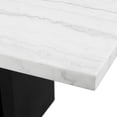 thumbnail image 5 of Picket House Furnishings Willow White Marble 5PC Dining Set with Gray Chairs, 5 of 5