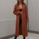 thumbnail image 5 of Cárdigan Para Mujer Otoño Cárdigans Largos Moda Manga Larga Color Sólido Tops Sueltos Blusa Suéter Odeerbi  ODB176677, 5 of 5
