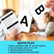 Quokka Board Games for Kids 8-12 – Family Games for Kids and Adults – What Would You Choose – 500+ Questions