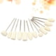 thumbnail image 5 of Juego de 12 cabezales de pulido para uñas, fresas para pulir uñas, herramienta abrasiva para pulir uñas (beige), 5 of 6