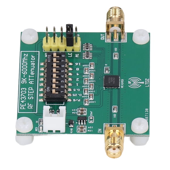 Atenuadores de Pasos, PE43703 0.25DB A 31.75DB Atenuador Módulo Pérdida de Baja Inserción Digital Para Bricolaje