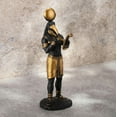 thumbnail image 3 of Veronese Design 11 Inch Thoth Egyptian God of Knowledge Black Gold Resin Statue, 3 of 8