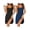 2 Pack Black & Navy Blue, variant on 2 Pack Nightgowns for Women Sleeveless Nighties Spaghetti Strap Sleepwear Ladies Gown Sexy Racerback Sleep Dress