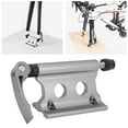thumbnail image 4 of Universal Bike Block Fork Mount, Aluminum Alloy Quick Release Cycle Block Front Fork Fixed Clip Luggage Holder Rack with 4 Screws for Trucks, Trailers, SUVs, 4 of 7