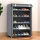 thumbnail image 3 of Zapatero de Almacenamiento a Prueba de Polvo Soporte de Almacenamiento de Zapatos de 5 Niveles para Puerta Pasillo Balcón Sala de Estar ANGGREK Otros, 3 of 6