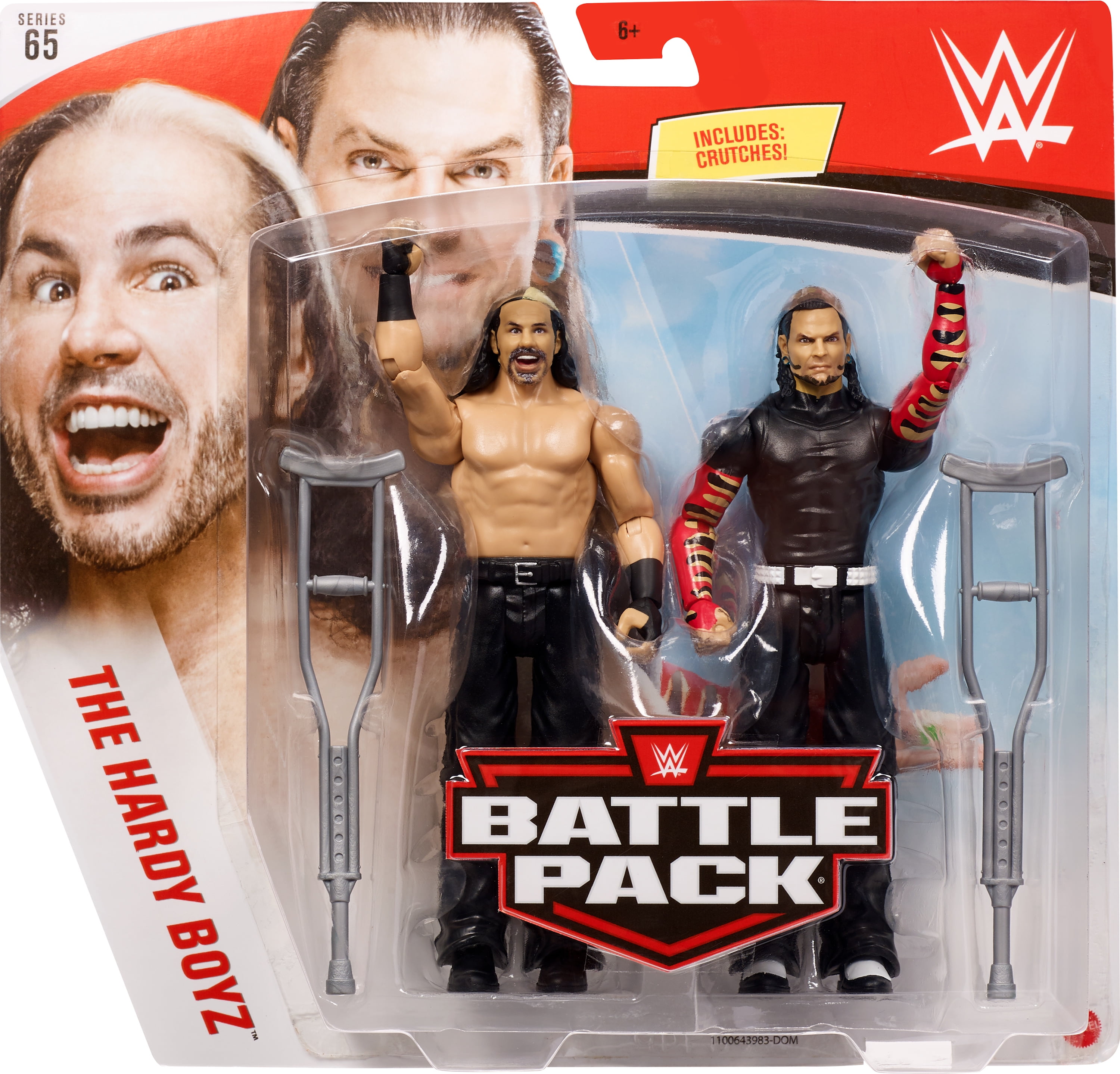 WWE Battle Pack Hardy Boyz Action Figures - 6 Set - Walmart.com