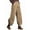 Khaki, variant on Women'S Corduroy Wide Leg Pants, Fall Winter High Waist Bootcut Cropped Trousers Casual Loose Khaki XXL
