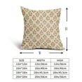 thumbnail image 6 of Brythos 2Pcs Throw Pillow Covers,Premium Polyester Linen Blend Pillow Covers,Couch Pillow Covers,Style13,20"X20", 6 of 6