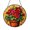 Acrylic 3.5 Inch, variant on Stained Glass Red Geranium Window Decor, Cheerful Flower Suncatcher for Birthday and Housewarming Gifts
