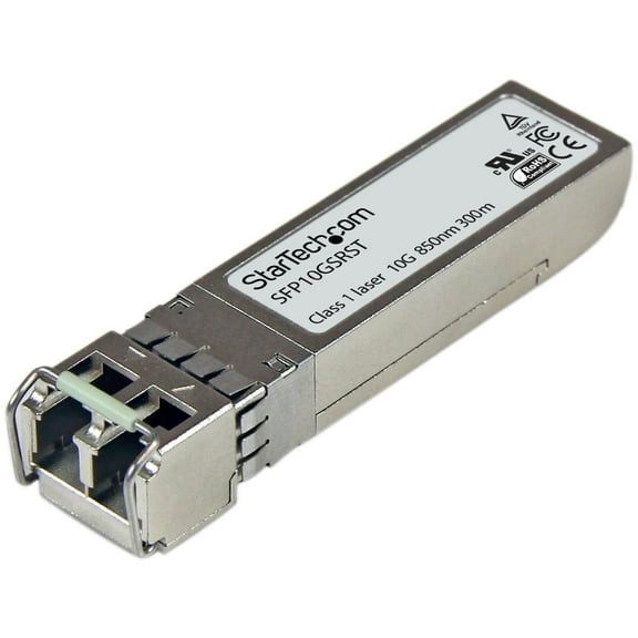StarTechSFP10GSRST Compatible 10GBase-SR SFP  Fiber Transceiver Module