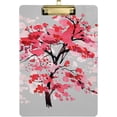 thumbnail image 1 of FMSHPON Blooming Cherry Tree Clipboard Hardboard Wood Nursing Clip Board and Pull for Standard A4 Letter 13x9 inches, 1 of 7