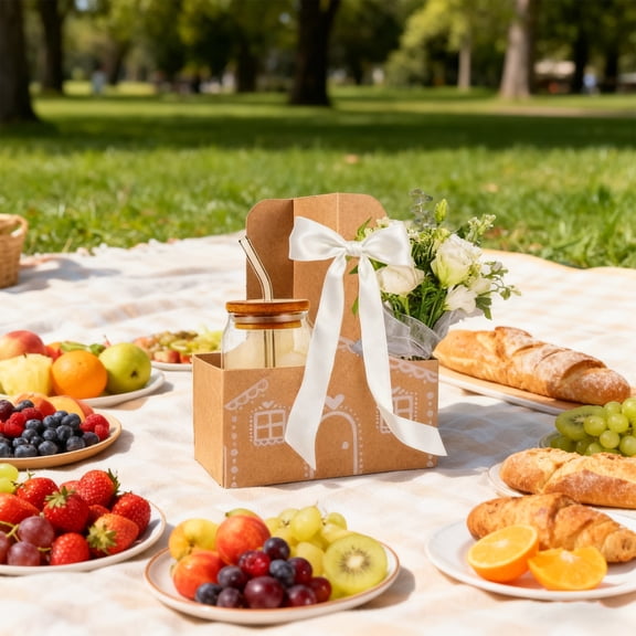 Popular Cup Holder & Drink Carrier for Coffee To Go Reusable Foldable 2-Cup Drink Tray with Handle Convenient for Travel, Events & Errands