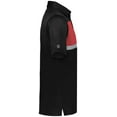 thumbnail image 5 of Holloway Sportswear S Prism Bold Polo Black/Scarlet 222576, 5 of 5