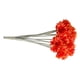 thumbnail image 3 of Flor Simulación de crisantemo artificial oficina en casa decoración floral falsa adorno de boda, naranja amarillo 10 Piezas Speravity HA8120-06B, 3 of 6