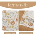 thumbnail image 4 of Fall Placemats Set of 4, 12 x 18 Inch, Autumn Thanksgiving Orange Pumpkin Table Mats for Holiday Party Dining Decor, 4 of 6