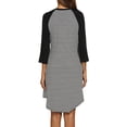 thumbnail image 5 of Julyccc Robe d'Allaitement à Manches 3/4 Rayée pour Femmes Enceintes, 5 of 5