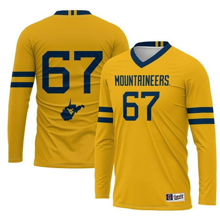 Youth GameDay Greats #67 Gold West Virginia Mountaineers Lightweight Women's Volleyball Jersey