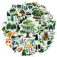 thumbnail image 2 of 35pcs Forest Animals Stickers Nature Stickers Wildlife Trees Stickers PVC Sticker Pack for Luggage Phone Suitcase, 2 of 9