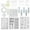 04_White, variant on Resin Scale Glue Glue Crystal Set 83 Crystal Handmade Jewelry Set DIY Pcs Home DIY