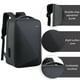 thumbnail image 4 of Mochila rígida antirrobo, mochila fina para ordenador portátil de negocios para hombres, bolsa para ordenador portátil resistente al agua con puerto USB, 4 of 7